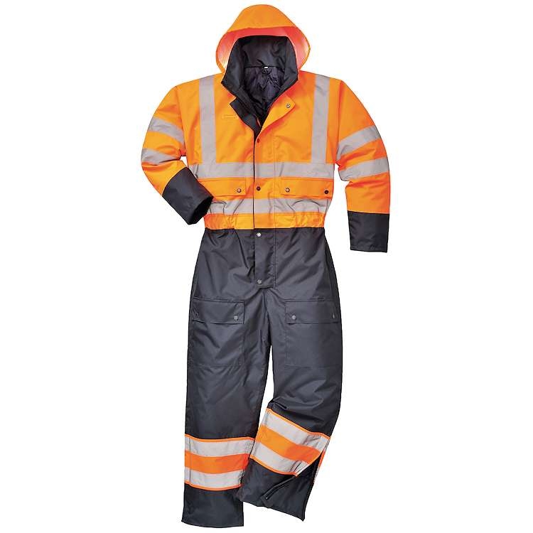 Portwest X Hi-Vis Safety Workwear Coverall Boilersuit 