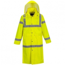 Portwest Hi-Vis Classic Rain Coat 48"