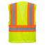 Custom Portwest Tulsa Contrast Hi-Vis Vest