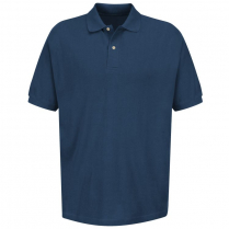 Red Kap Men's Basic Pique Polo Pocketless Shirt