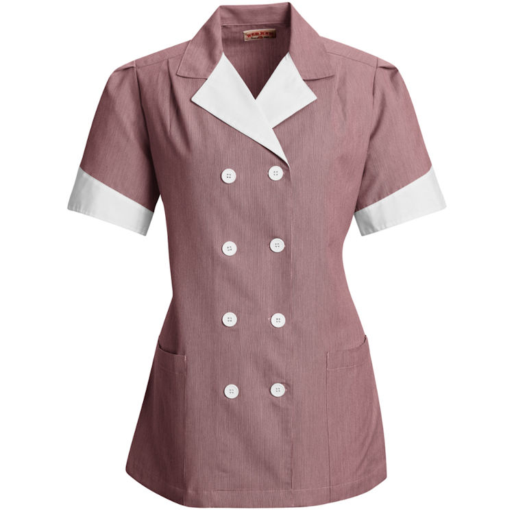 Red Kap 9S03 Ladies' Double-Breasted Lapel Tunic 