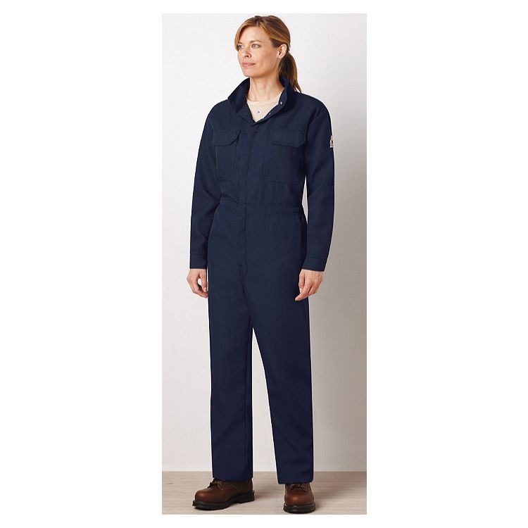 Bulwark Mens Flame Resistant 4.5 Oz Nomex IIIA Classic Coverall with Hemmed Sleeves