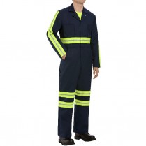 Red Kap Enhanced Visibility Action Back Coverall