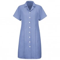 Red Kap Women's Short Sleeve Dress - Button Front