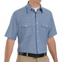 Red Kap Men's Deluxe Western Style Short Sleeve Shirt