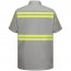Custom Red Kap Enhanced Visibility Short Sleeve Cotton Work Shirt