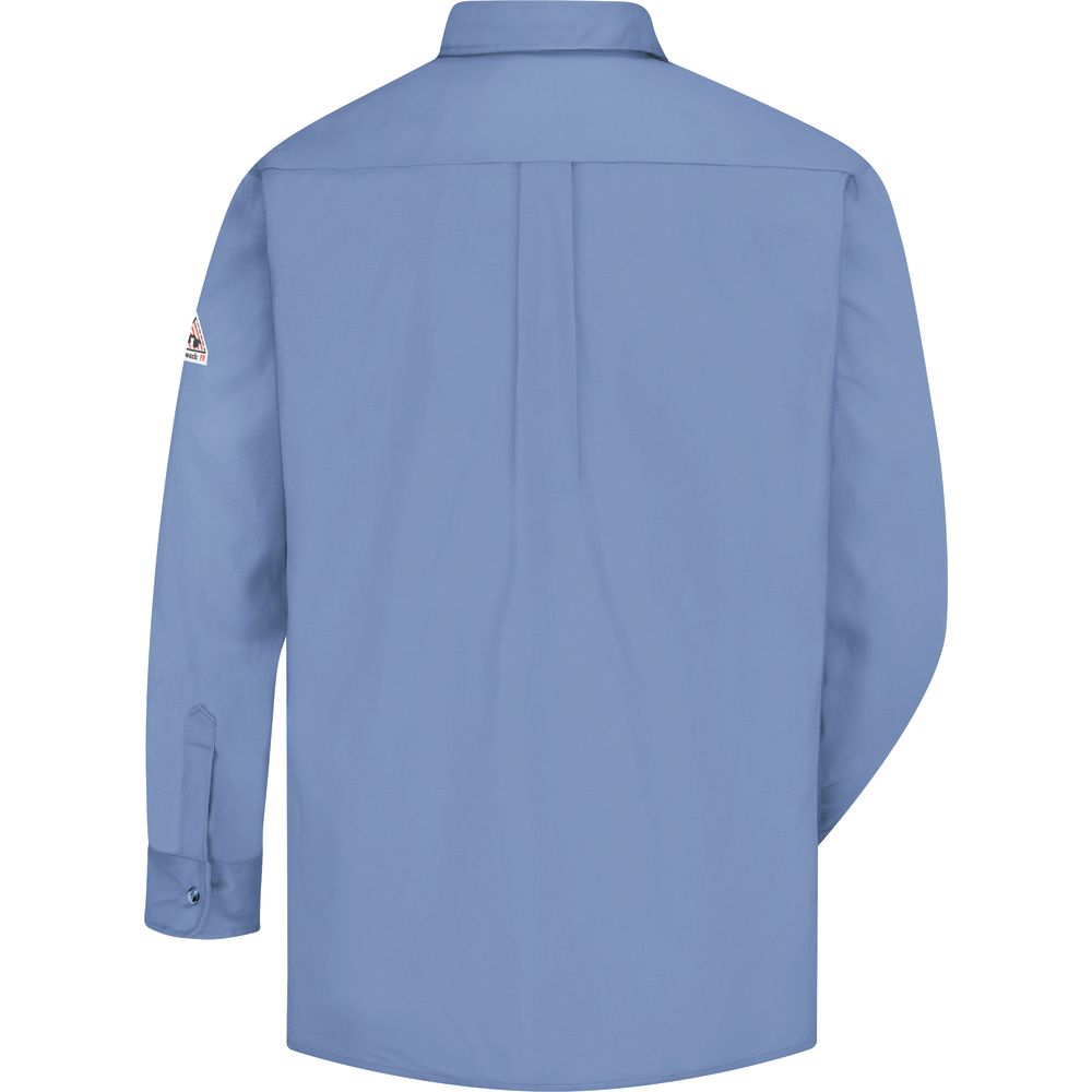 Bulwark FR Men's Excel FR Button Front Dress Shirt - 5.25 oz. HRC1