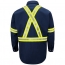 Custom Bulwark Dress Uniform Shirt With CSA Reflective Trim - Excel FR Comfortouch - 7.0 oz. HRC2