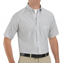 Red Kap Men's Executive Button-Down Collar SS Oxford Dress Shirt