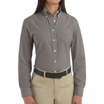 Red Kap Women's Executive Button-Down Collar LS Oxford Dress Shirt