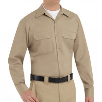 Red Kap Men's Long Sleeve Twill Utility Uniform Shirt