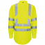 Custom Red Kap Long Sleeve Hi-Visibility Ripstop Work Shirt With Mimix™ + Oilblok, Type R Class 3
