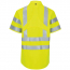 Custom Red Kap Short Sleeve Hi-Visibility Ripstop Work Shirt With Mimix™ + Oilblok, Type R Class 3