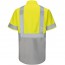 Custom Red Kap Hi-Visibility Colorblock Class 2 Level 2 Short Sleeve Ripstop  Work Shirt