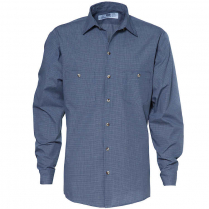Reed SoftTouch Micro Check Work Long Sleeve Shirt