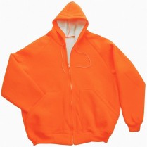 Snap 'n' Wear 2-Ply Construction Fluorescent Orange Sweatshirt