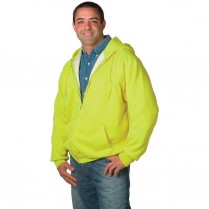 Snap 'n' Wear Thermal Lined Hooded Sweatshirt with Zipper