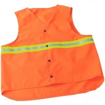 Snap 'n' Wear Safety Vest with Two-Tone Reflective Trim