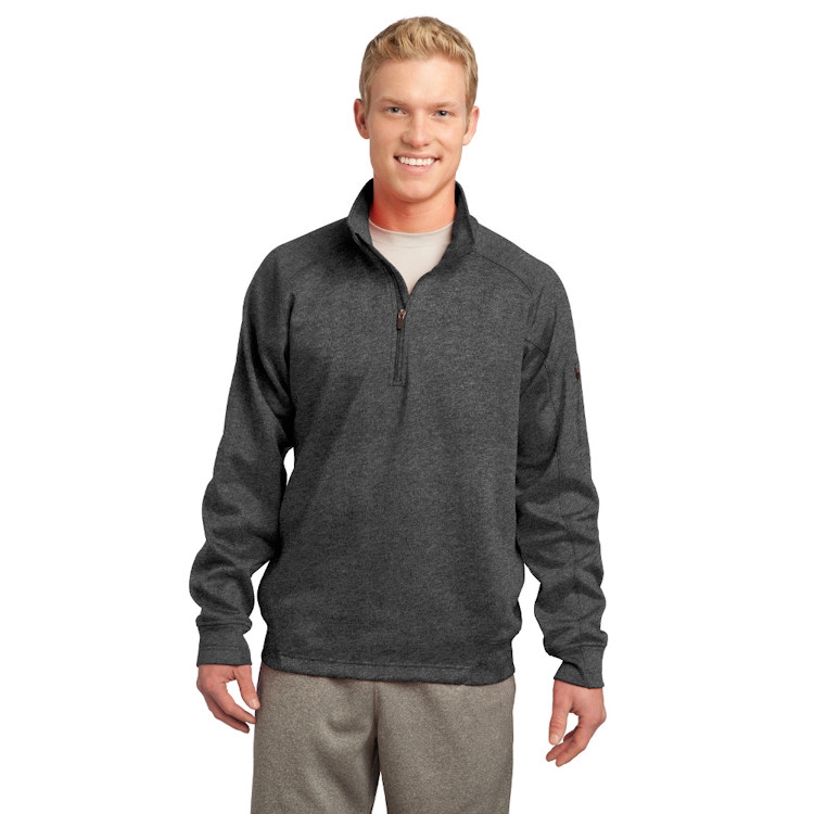 SPORT-TEK Mens Tech Fleece 1/4 Zip Pullover
