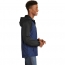 Sport-Tek® Heather Colorblock Raglan Hooded Wind Jacket