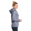 Sport-Tek® Ladies' PosiCharge ® Electric Heather Fleece Hooded Pullover