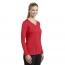 Sport-Tek® Ladies' Long Sleeve PosiCharge® Competitor™ V-Neck Tee