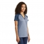 Sport-Tek® Ladies' PosiCharge® RacerMesh® Raglan Heather Block Polo