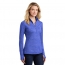 Sport-Tek® Ladies' Sport-Wick ® Stretch Reflective Heather 1/2-Zip Pullover