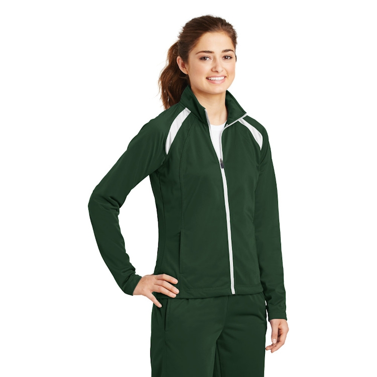 Sport-Tek® Ladies' Tricot Track Jacket