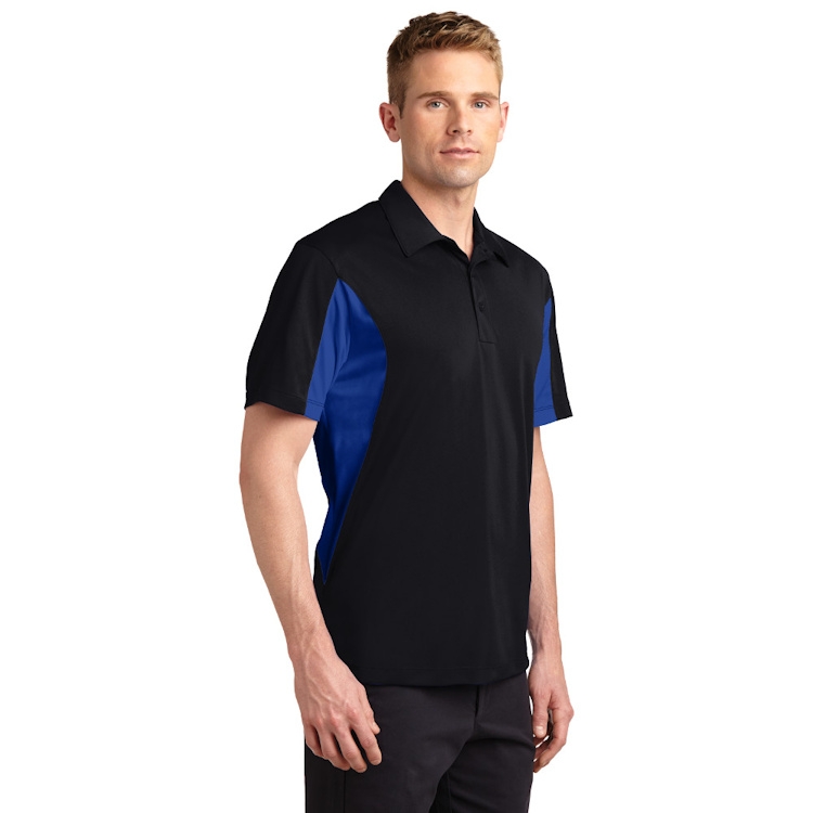 Sport-Tek® Side Blocked Micropique Sport-Wick® Polo