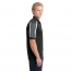 Sport-Tek® Tricolor Shoulder Micropique Sport-Wick® Polo