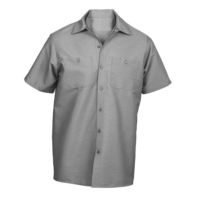 Universal Overall 100% Cotton Wrinkle Resistant Short Sleeve Shirt
