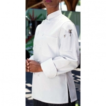 Uncommon Threads Sedona for Women 10 Knot Button Twill Chef Coat