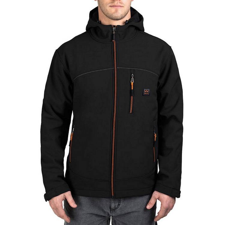 Walls Windcrest Storm Protector Hooded Solid SoftShell Jacket - Product ...