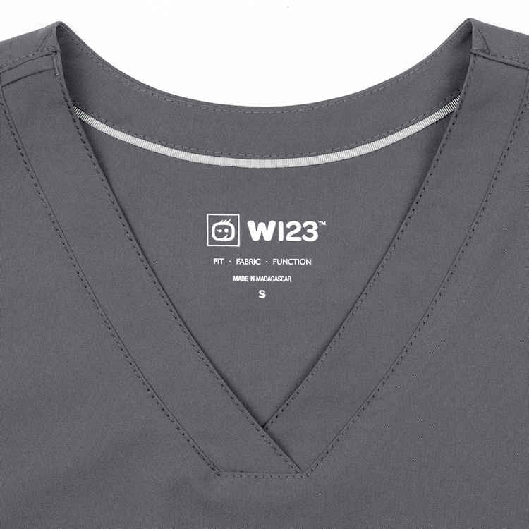 WonderWink W123 Women's Basic V-Neck Top