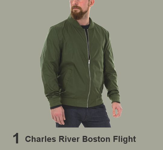 Charles River Men's Boston Flight Jacket