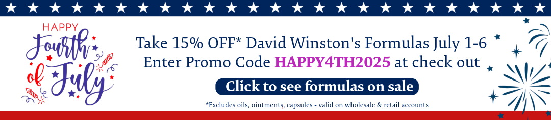 Happy 4th of July. Use Promo HAPPY4TH2025 for 15% off formulas