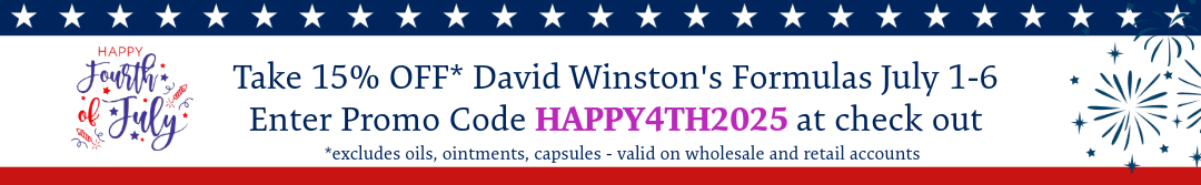 Happy 4th of July. Use Promo HAPPY4TH2025  for 15% off formulas.