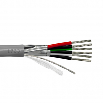 Provo câble multipaire STR TC OA blindé en feuilles d'aluminium 20-3pr 105° C CSA FT4 UL RoHS – avec gaine grise
