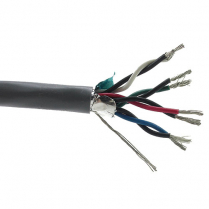 Provo câble multipaire STR TC OA blindé en feuilles d'aluminium 18-19pr 105° C CSA FT4 UL RoHS – avec gaine grise