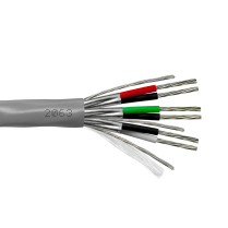 Provo câble multipaire STR TC individuellement blindé en feuilles d'aluminium 20-3pr 80° C CSA FT4 UL RoHS – avec gaine grise