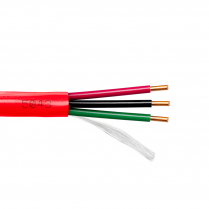 Provo câble d'alarme incendie multiconducteur SOL BC non blindé 14-3c CSA FT4 UL RoHS – avec gaine rouge