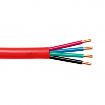 Provo câble d'alarme incendie multiconducteur SOL BC non blindé 18-4c CSA FT4 UL RoHS – avec gaine rouge