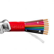 Provo câble d'alarme incendie multiconducteur SOL BC non blindé 18-8c AIA CSA FT4 UL RoHS – avec gaine rouge