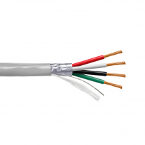 Provo câble multiconducteur STR BC OA blindé en feuilles d'aluminium 22-4c 75° C CSA FT4 UL RoHS – avec gaine grise