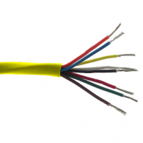 Provo câble multiconducteur STR TC non blindé 18-2c 105° C CSA FT4 UL RoHS – avec gaine jaune