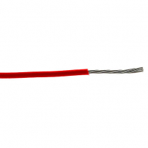 Provo câble TEW STR TC 24 AWG style 1015 CSA UL RoHS – avec gaine rouge