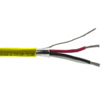 Provo câble multiconducteur STR TC blindé en feuilles d'aluminium 22-2c 105° C CSA FT4 UL RoHS – avec gaine jaune