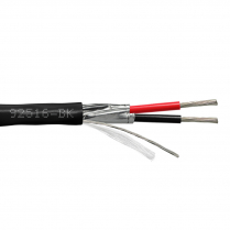 Provo câble miniature multiconducteur STR TC blindé en feuilles d'aluminium 22-2c 80° C CSA FT4 UL RoHS – avec gaine noire