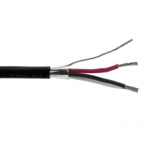 Provo câble multiconducteur en plénum STR TC blindé en feuilles d'aluminium 22-2c CMP CSA FT6 RoHS – avec gaine noire